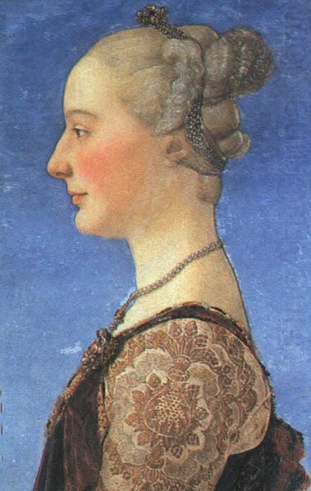 Portrait of a Young Woman 02, Antonio Pollaiuolo